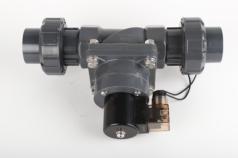 大祥UPVC电磁阀双由令